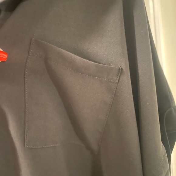 Black Women's Button-Up Top - Picture 4 of 7